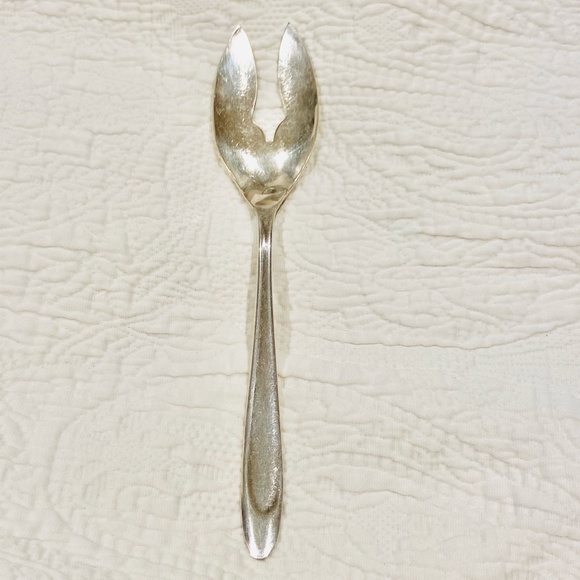 D5- Vintage 1960's Serving Utensil (Spork) by Meriden Silverplate - Picture 1 of 6